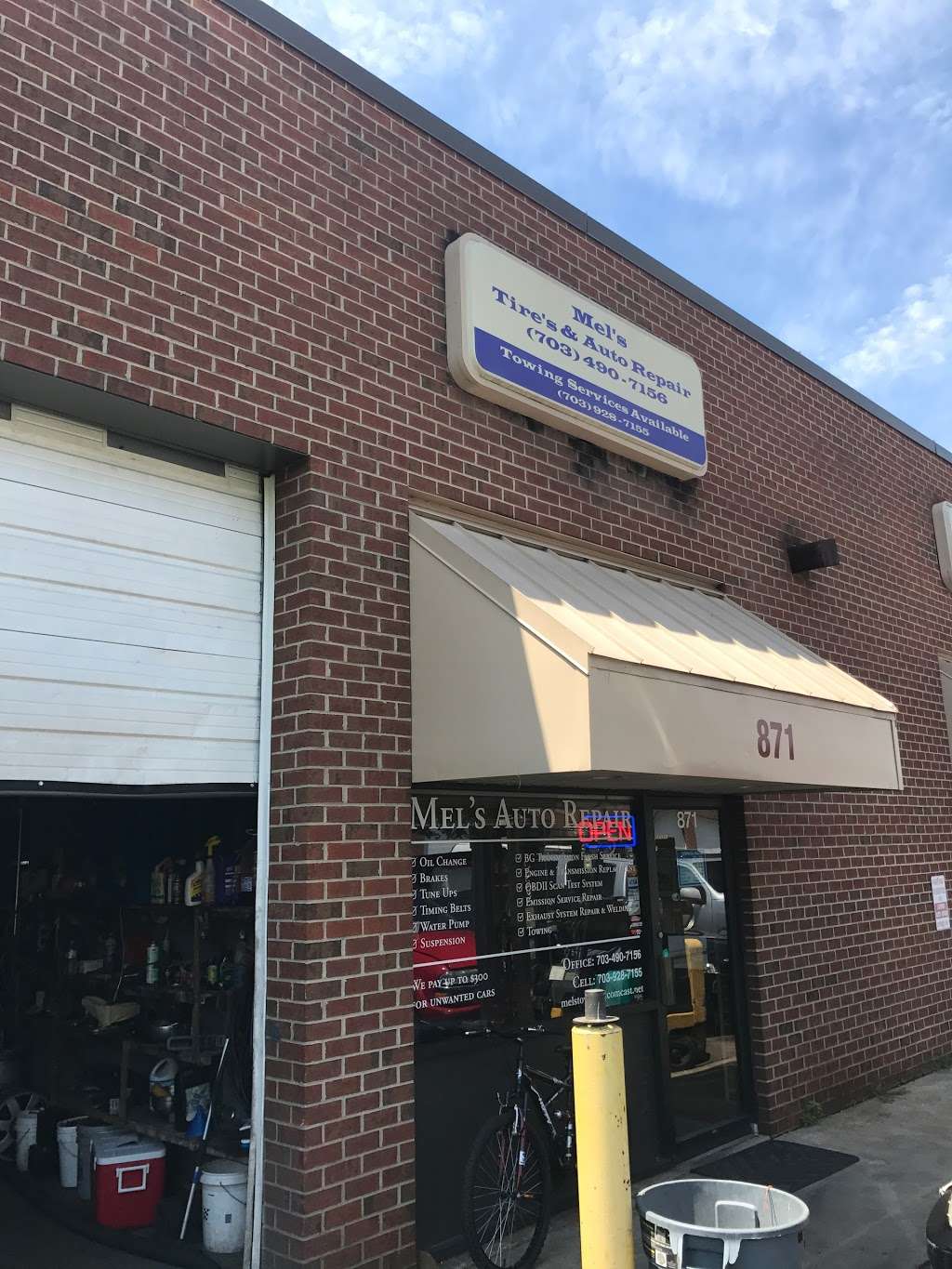 Mels Auto Repair | 871 Highams Ct, Woodbridge, VA 22191 | Phone: (703) 490-7156