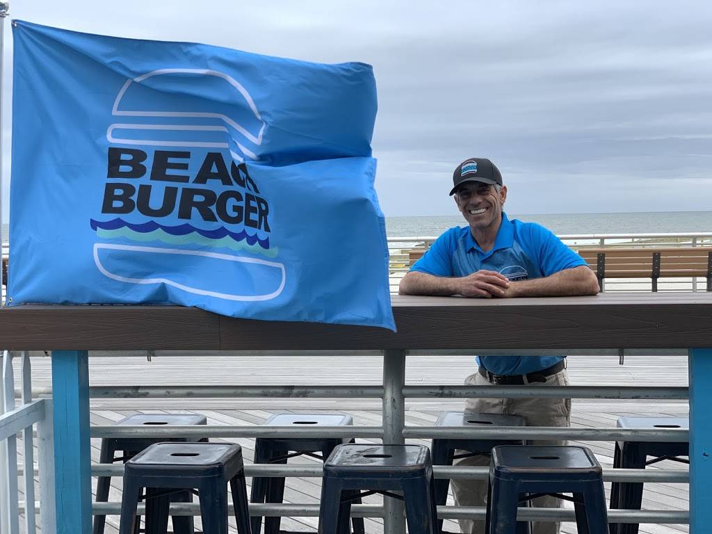 Beach Burger | Boardwalk @, Grand Blvd, Long Beach, NY 11561, USA | Phone: (516) 431-8800