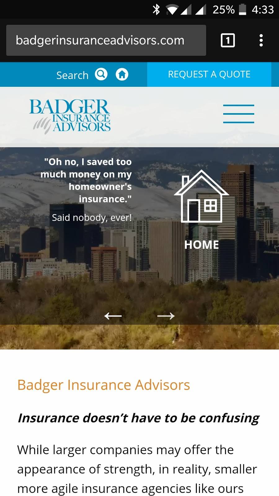 Badger Insurance Advisors | 901 S University Blvd, Denver, CO 80209, USA | Phone: (303) 359-1799