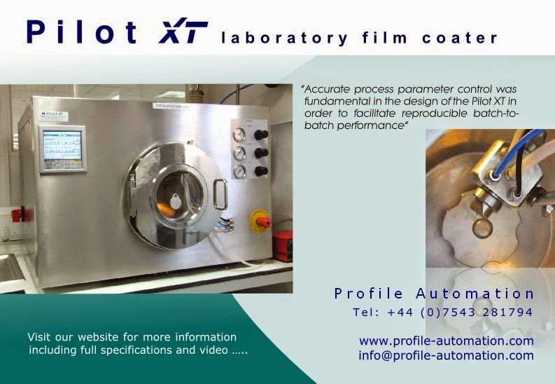 Profile Automation - Laboratory Tablet Coating Machine Manufactu | 52 Faringdon Ave, Bromley BR2 8BS, UK | Phone: 01689 878004