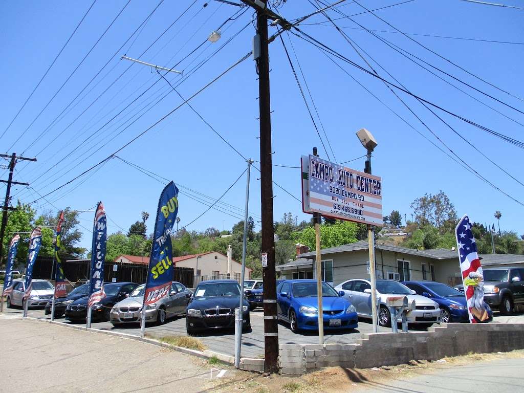 Campo Auto Center | 9020 Campo Rd, Spring Valley, CA 91977, USA | Phone: (619) 466-6990