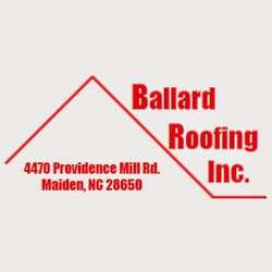 Ballard Roofing Inc | 4470 Providence Mill Rd, Maiden, NC 28650, USA | Phone: (828) 428-8621