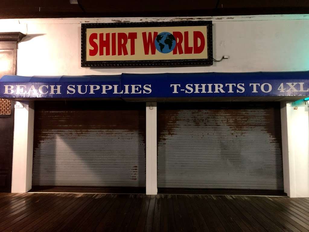 Shirt World | 718 Boardwalk, Ocean City, NJ 08226