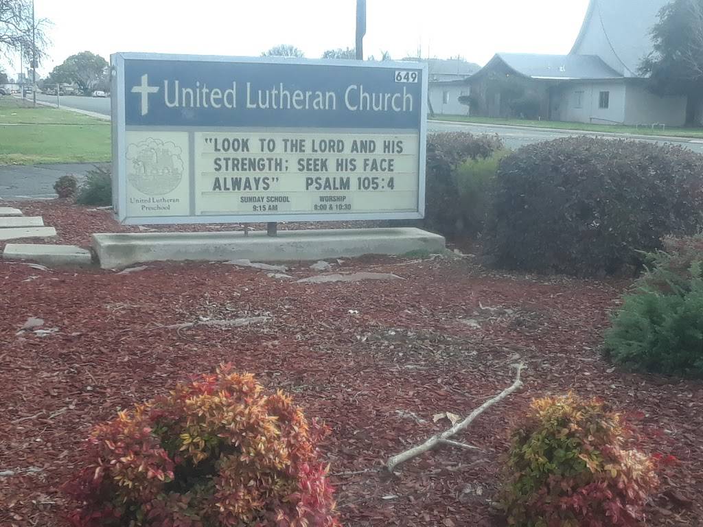United Lutheran Church | 649 Northgate Dr, Manteca, CA 95336, USA | Phone: (209) 823-1971