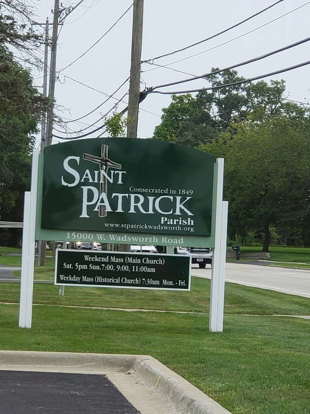 Church of St Patrick - church  | Photo 8 of 8 | Address: 15000 W Wadsworth Rd, Wadsworth, IL 60083, USA | Phone: (847) 244-4161