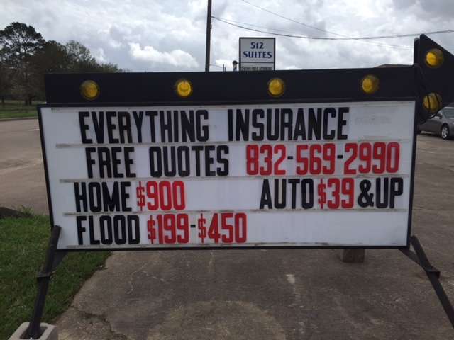 Everything Insurance Agency LLC | 512 N Friendswood Dr, Friendswood, TX 77546, USA | Phone: (832) 569-2990