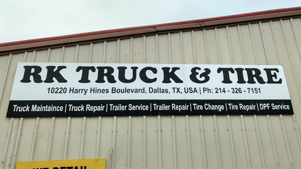 Rk Truck and Tire | 2727 Willowbrook Rd, Dallas, TX 75220, USA | Phone: (214) 326-7151