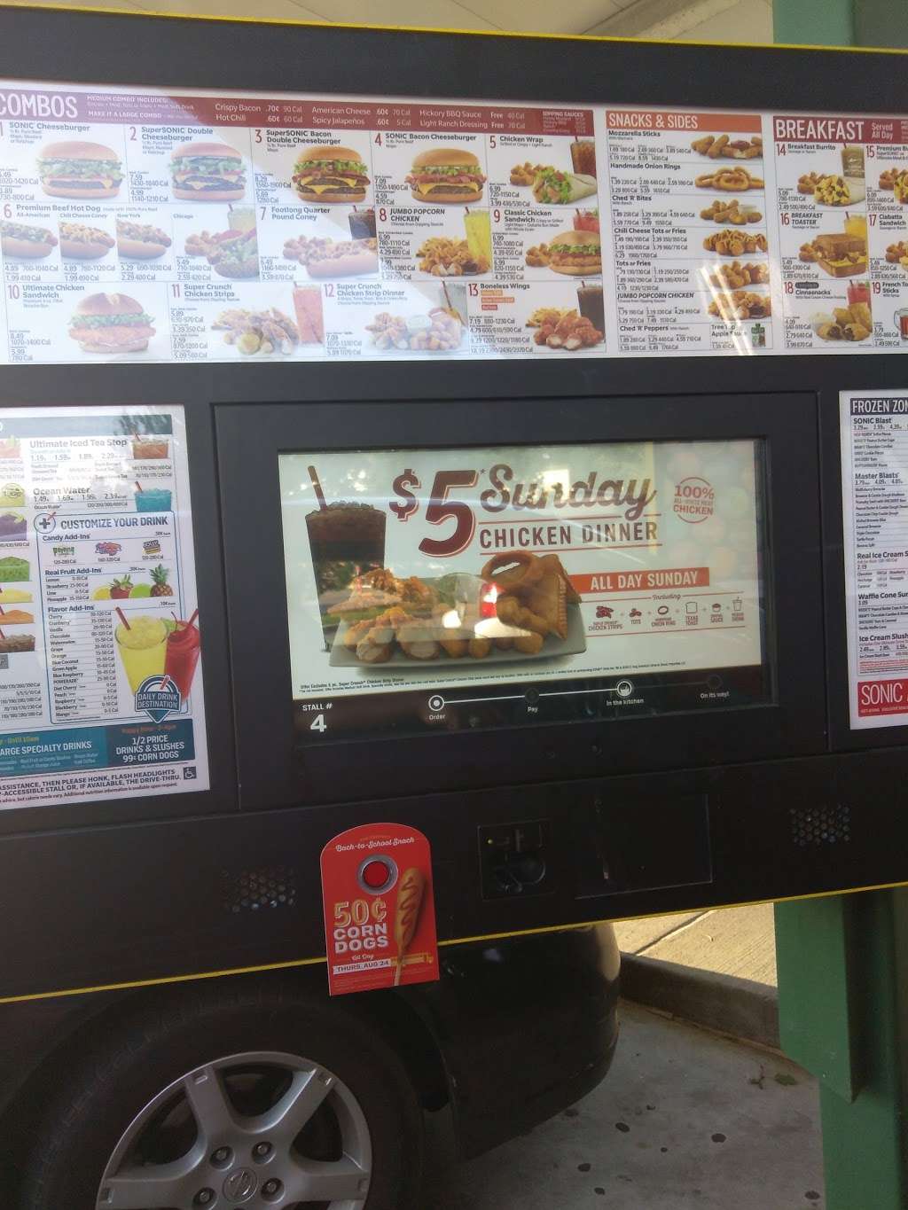 Sonic Drive-In | 10455 Blue Ridge Blvd, Kansas City, MO 64134, USA | Phone: (816) 761-1101