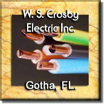 WS Crosby Electric Inc | 2212 Hempel Ave, Gotha, FL 34734, USA | Phone: (407) 697-1264