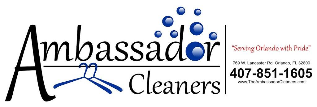 Ambassador Dry Cleaners | 769 W Lancaster Rd, Orlando, FL 32809, USA | Phone: (407) 851-1605