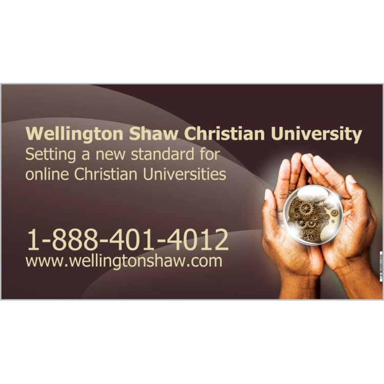 Wellington Shaw Christian University | 656 Cimarosa Ct, Ocoee, FL 34761 | Phone: (888) 401-4012