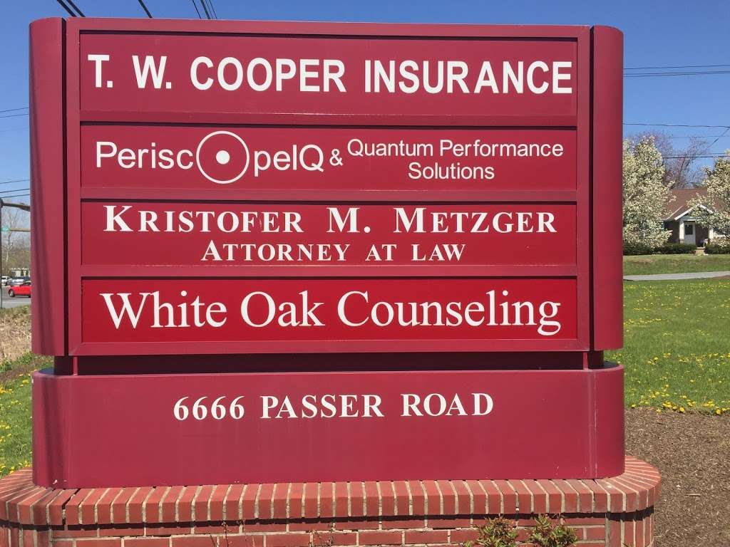 White Oak Counseling Center | 6666 W Passer Rd #2, Coopersburg, PA 18036, USA | Phone: (484) 353-6544