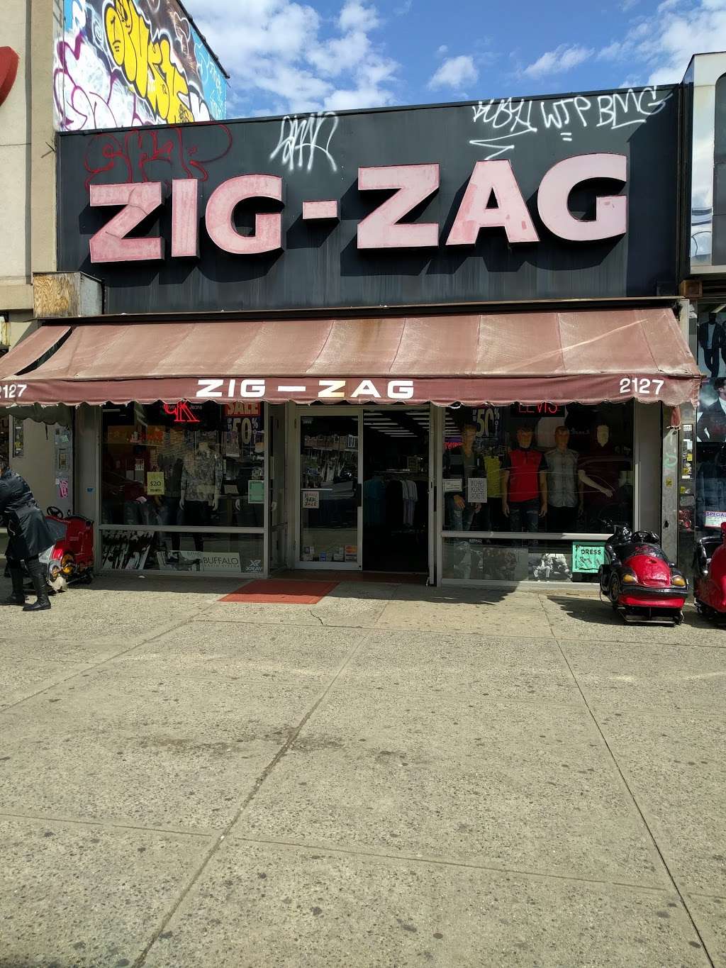 zig zag clothing store        <h3 class=