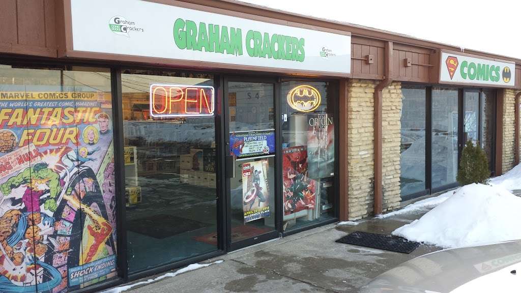 Graham Crackers Comics of Plainfield, IL. | 16030 S Lincoln Hwy #4, Plainfield, IL 60586, USA | Phone: (815) 254-3410
