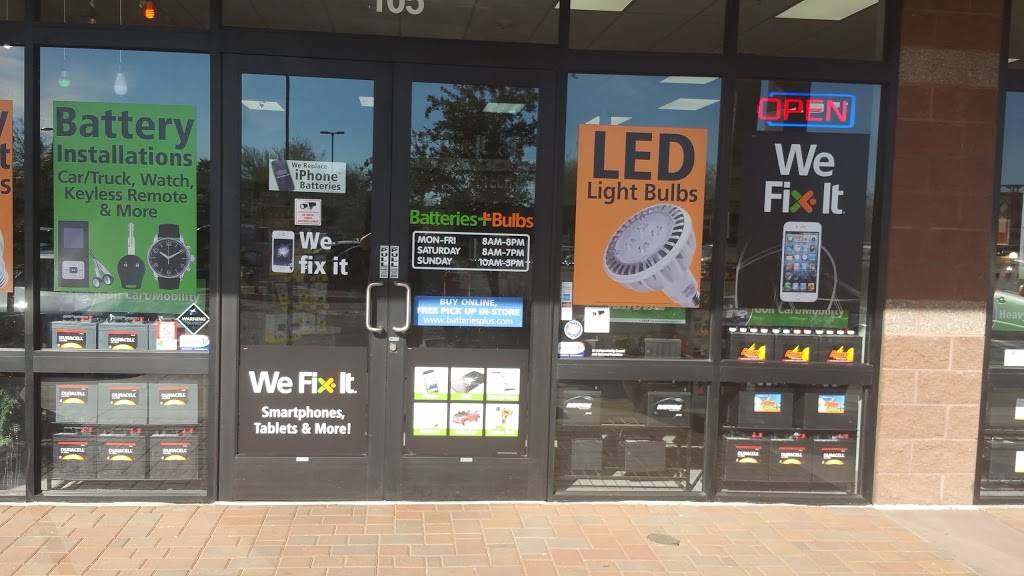 Batteries Plus Bulbs | 1809 N Dysart Rd #104, Avondale, AZ 85392, USA | Phone: (623) 536-0022