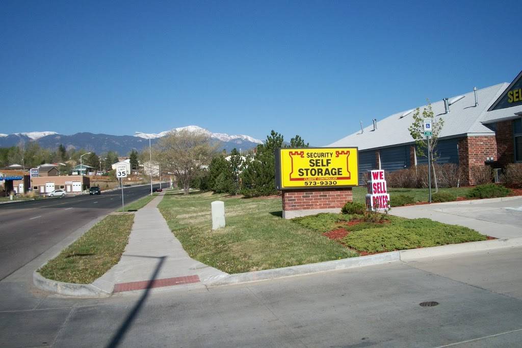 Security Self-Storage | 3760 E Pikes Peak Ave, Colorado Springs, CO 80909, USA | Phone: (719) 602-5777