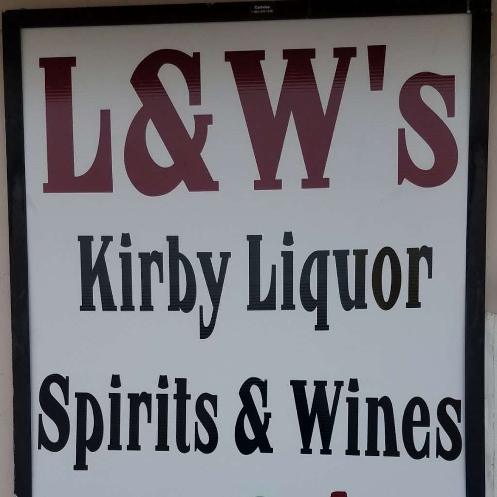 L&Ws Kirby Liquor Spirits and Wine | 4855 Old Seguin Rd, Kirby, TX 78219, USA | Phone: (210) 666-1217