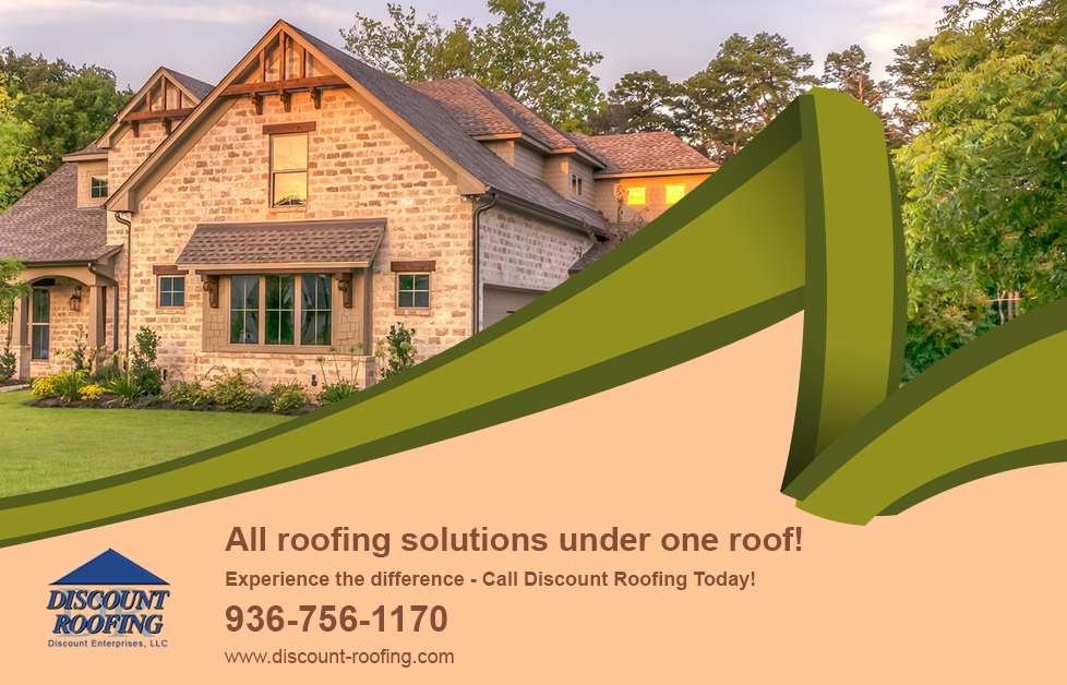 Discount Roofing | 1110 N Loop 336 W # 220, Conroe, TX 77301, USA | Phone: (936) 756-1170