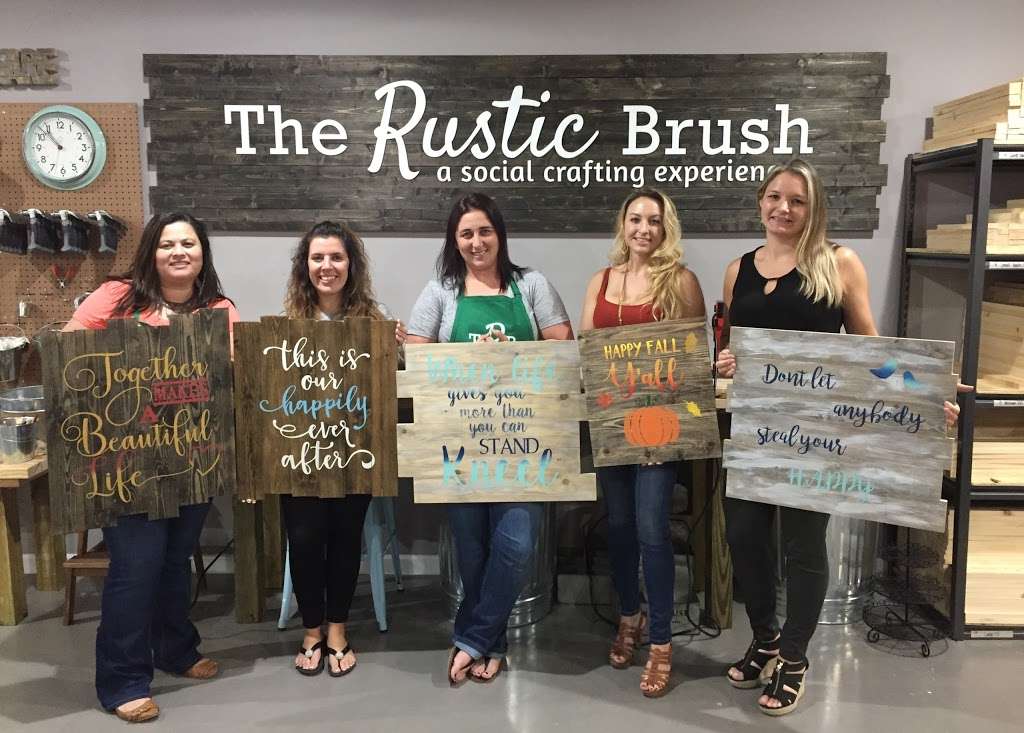 The Rustic Brush | 11605 S Fry Rd #102, Fulshear, TX 77441 | Phone: (281) 616-5865