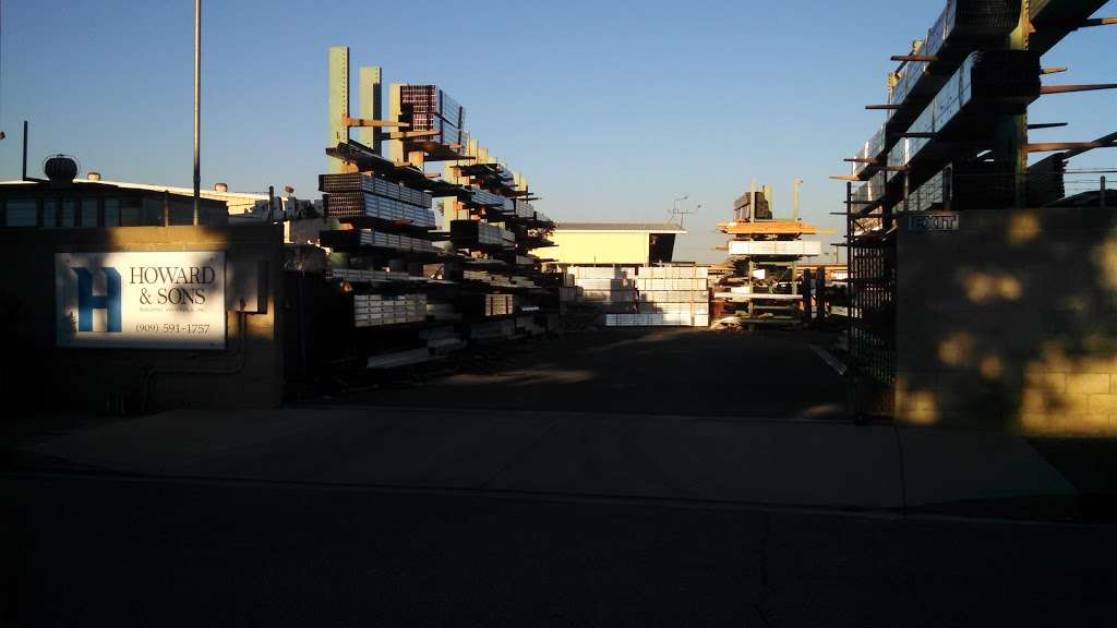 Howard & Sons Building Materials | 2340 Mills Ave, Pomona, CA 91767 | Phone: (909) 591-1757