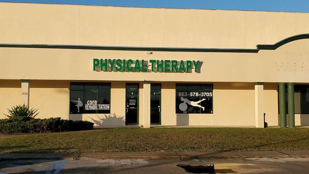 Core Rehabilitation | 1750 Longleaf Boulevard #5&6, Lake Wales, FL 33859, USA | Phone: (863) 678-0705