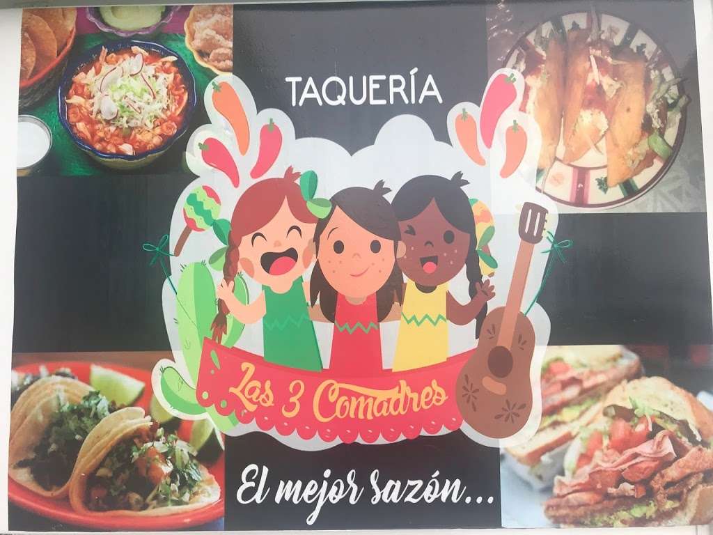 Taqueria Las 3 Comadres | 8529 C E King Pkwy, Houston, TX 77044, USA | Phone: (281) 891-5407