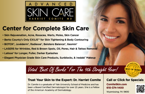 Dermatology Advanced Skin Care & Laser Center - Dermatologist Dr | 1260 Broadcasting Rd, Wyomissing, PA 19610, USA | Phone: (610) 374-1400