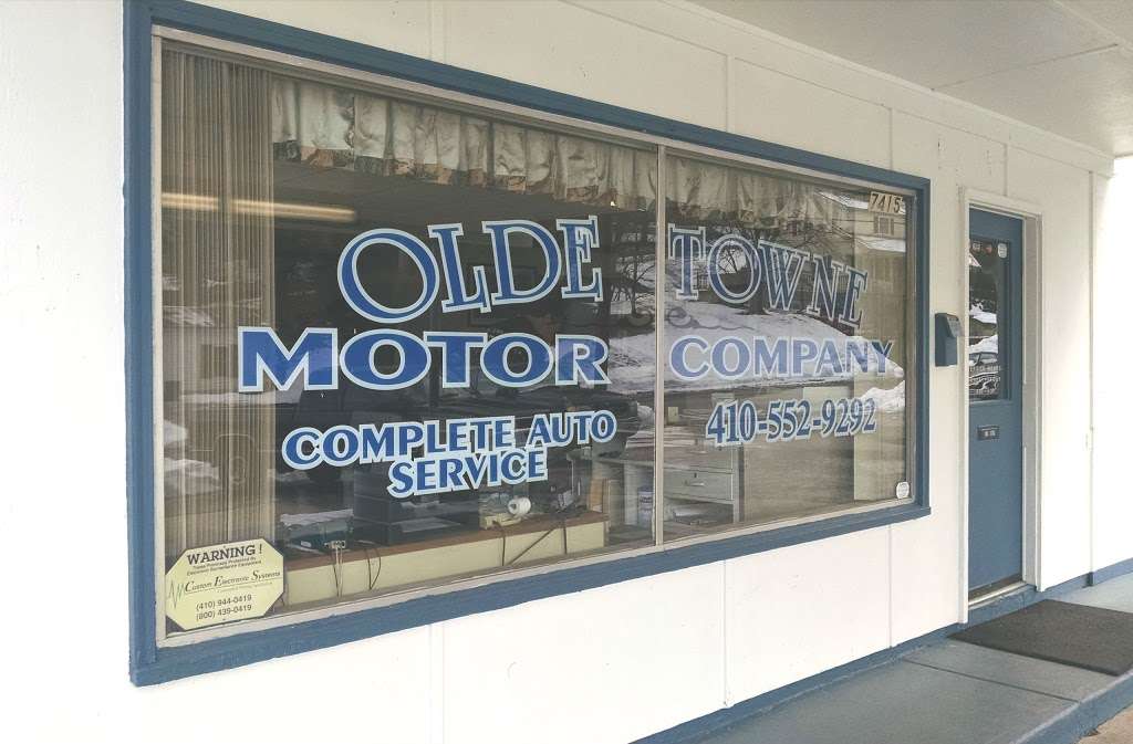 Olde Towne Motor Co | 7415 Springfield Ave, Sykesville, MD 21784 | Phone: (410) 552-9292