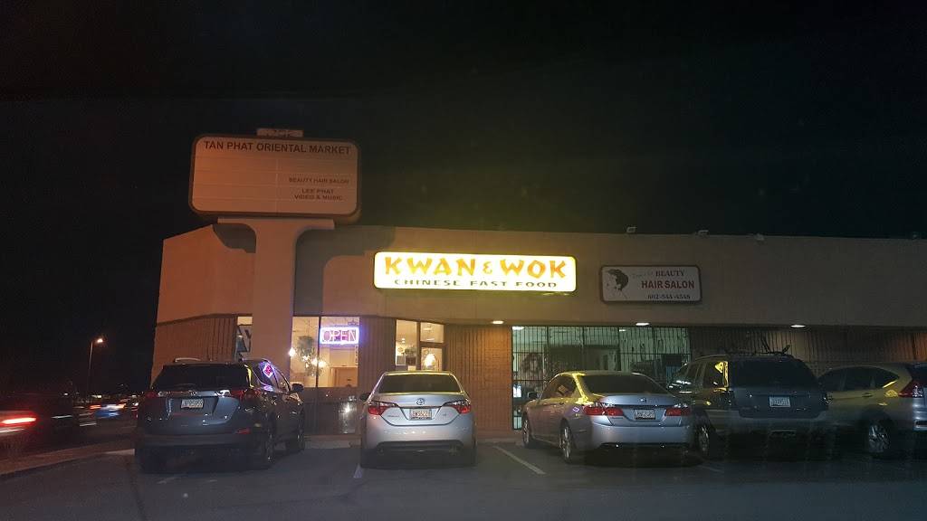 KWAN & WOK CHINESE FAST FOOD | 1702 W Camelback Rd, Phoenix, AZ 85015, USA | Phone: (602) 246-7442