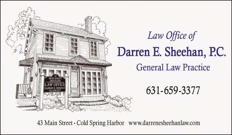Law Office of Darren E. Sheehan, P.C. | 43 Main St, Huntington, NY 11743 | Phone: (631) 659-3377