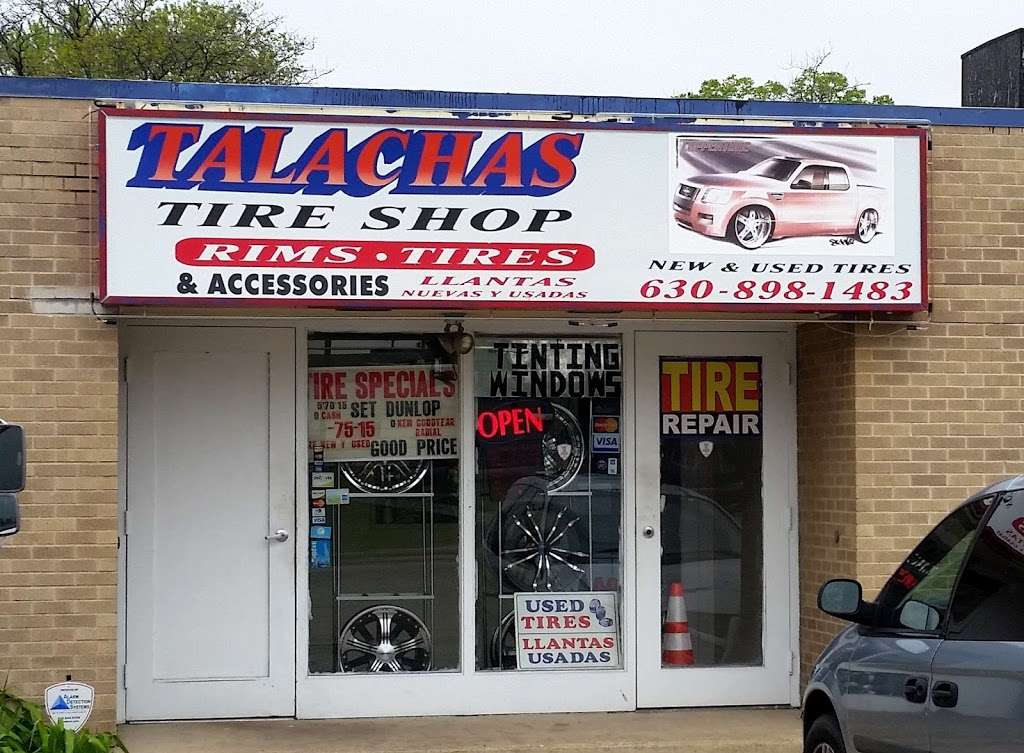 Talachas Tire Repair Inc | 157 N Farnsworth Ave, Aurora, IL 60505, USA | Phone: (630) 898-1483