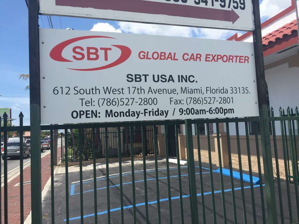 SBT USA(Miami Office) | 612 SW 17th Ave, Miami, FL 33135, USA | Phone: (786) 527-2800