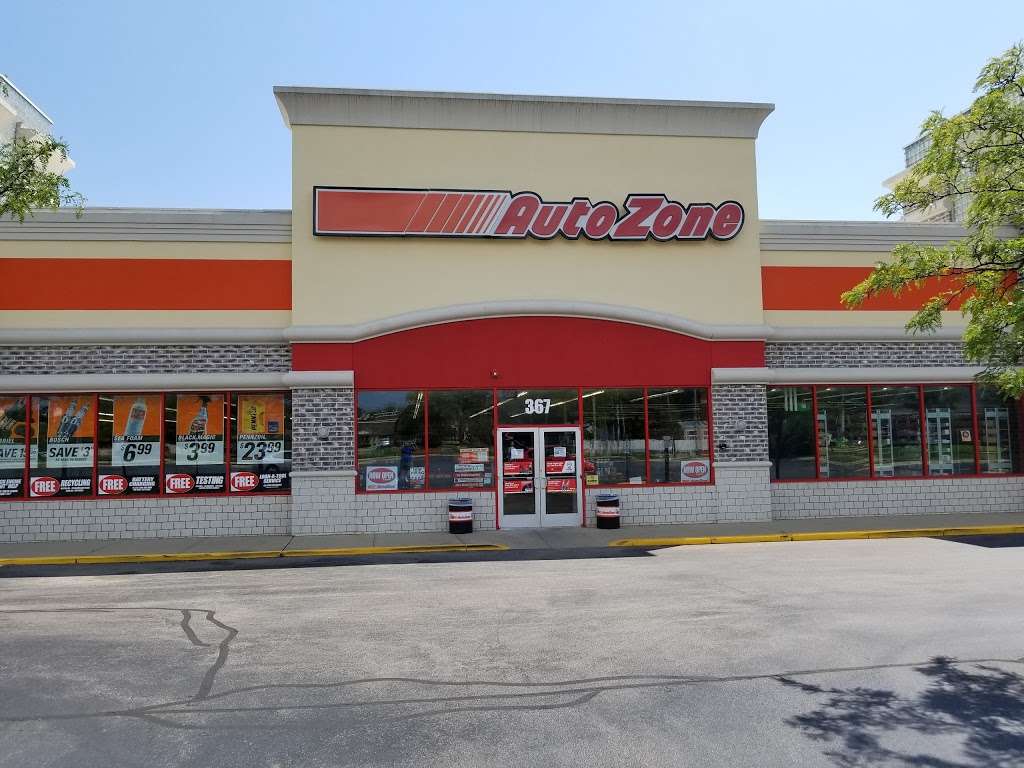 AutoZone Auto Parts | 367 W Golf Rd, Schaumburg, IL 60195, USA | Phone: (847) 519-1707