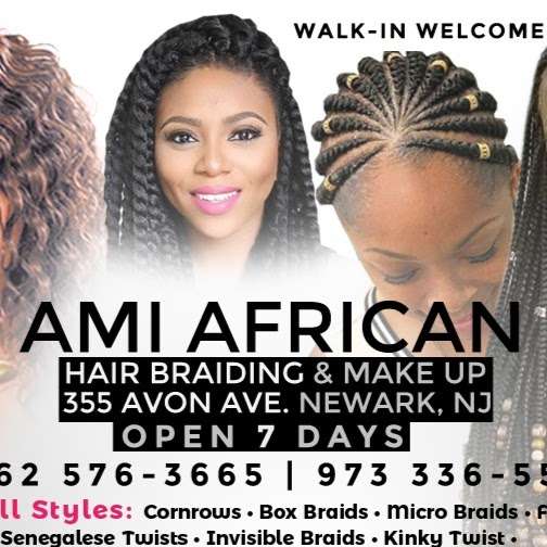 Ami African Hair Braiding & Makeup | 355 Avon Ave, Newark, NJ 07108, USA | Phone: (862) 576-3665