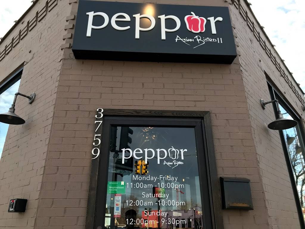 Pepper Asian Bistro II | 3759 Lipan St, Denver, CO 80211, USA | Phone: (720) 524-7818