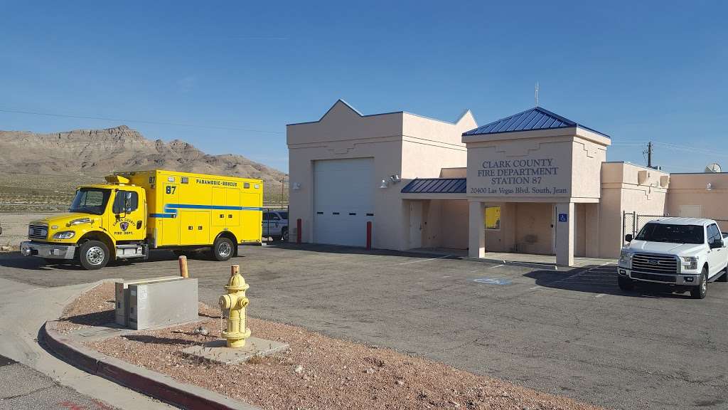 Clark County Fire Station 87 | 20400 S Las Vegas Blvd, Jean, NV 89019, USA