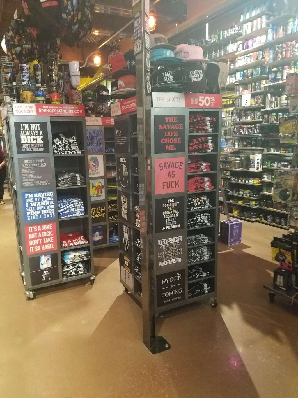 Spencers | Springfield Mall, 1250 Baltimore Pike, Springfield, PA 19064, USA | Phone: (800) 762-0419