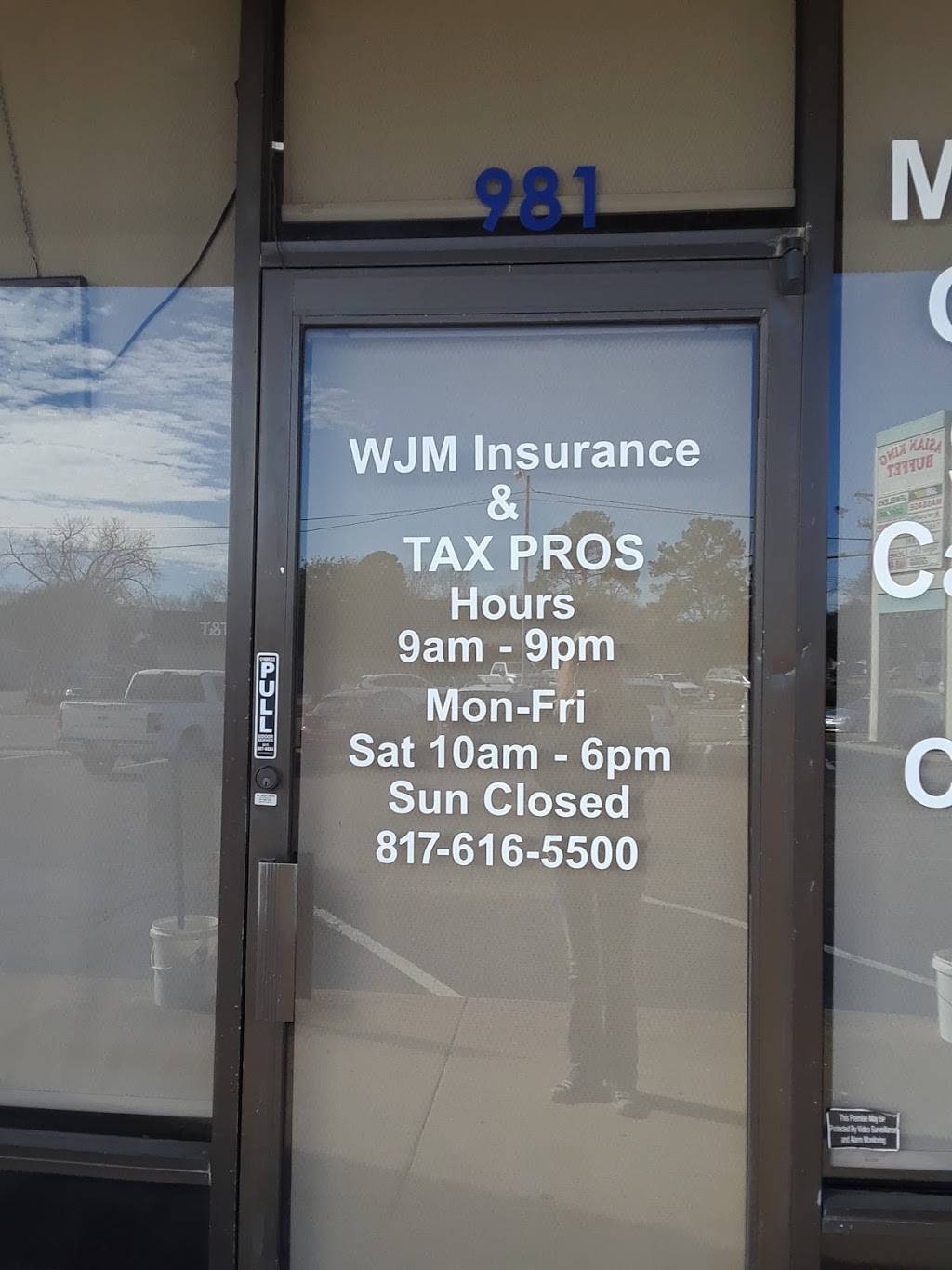 WJM Insurance Services | 981 Melbourne Rd, Hurst, TX 76053, USA | Phone: (817) 616-5500