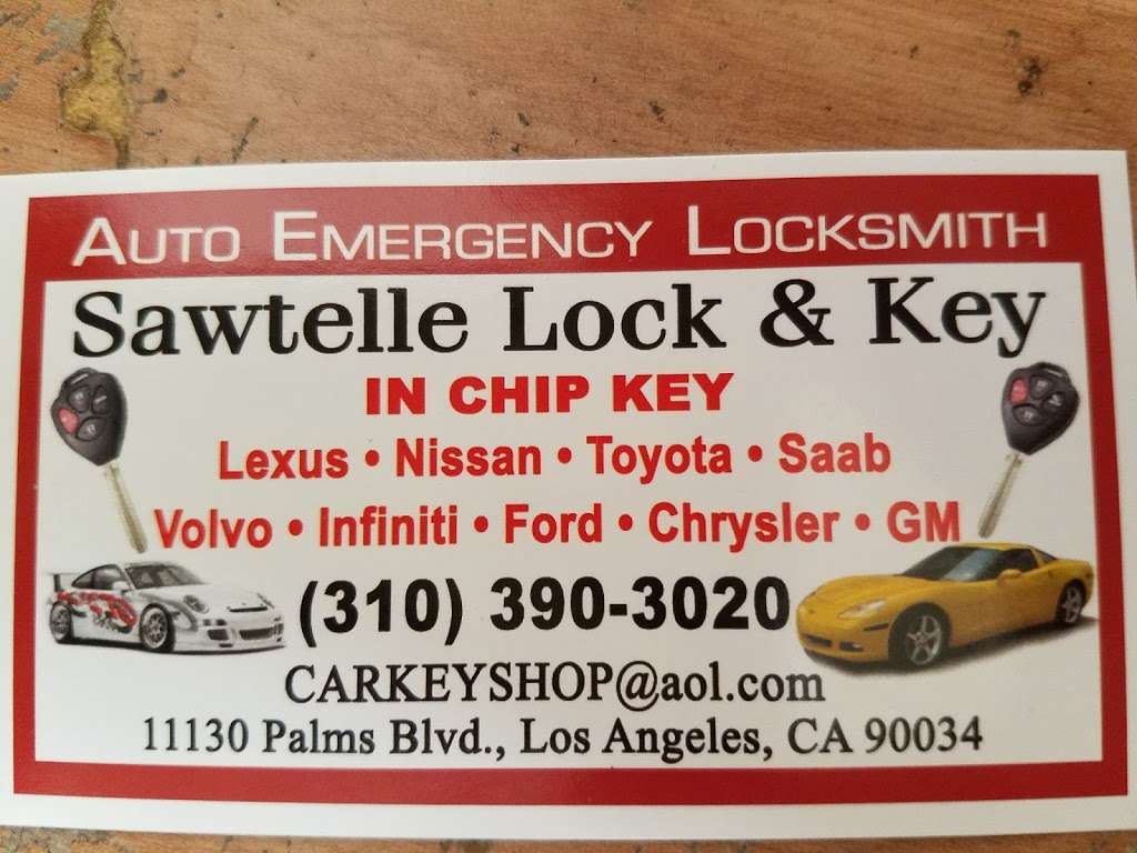 Sawtelle Lock & Key | 11130 Palms Blvd, Los Angeles, CA 90034, USA | Phone: (310) 390-3020