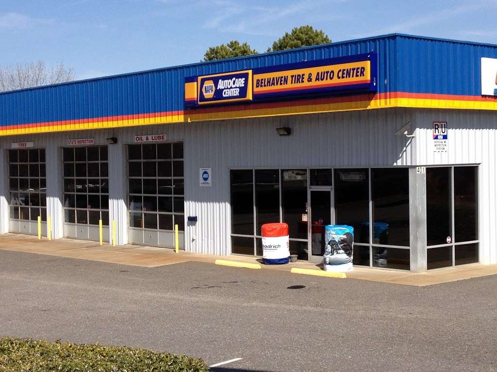 Belhaven Tire & Auto Center | 401 Lawton Rd, Charlotte, NC 28216, USA | Phone: (704) 394-9498