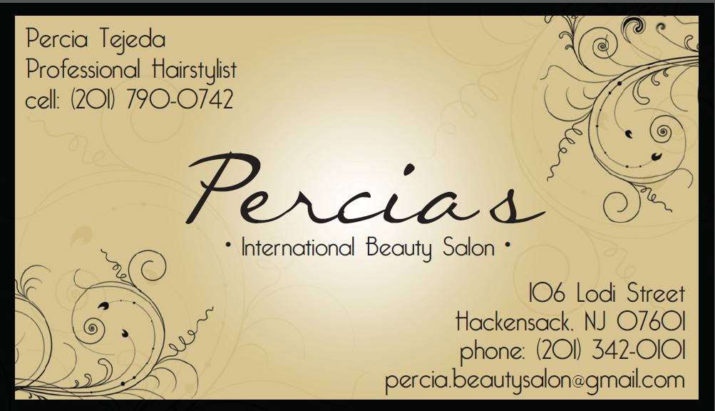 Percia Dominican Beauty Salon | 106 Lodi St, Hackensack, NJ 07601 | Phone: (201) 342-0101