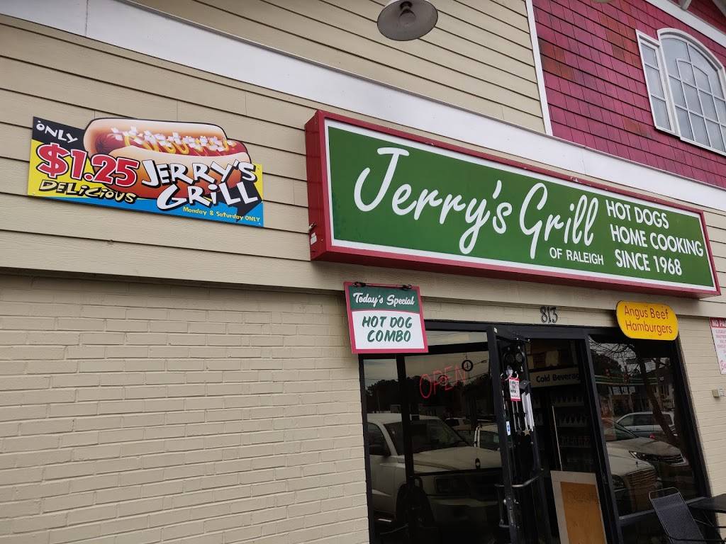 Jerrys Grill | 813 E Whitaker Mill Rd, Raleigh, NC 27608, USA | Phone: (919) 832-7561