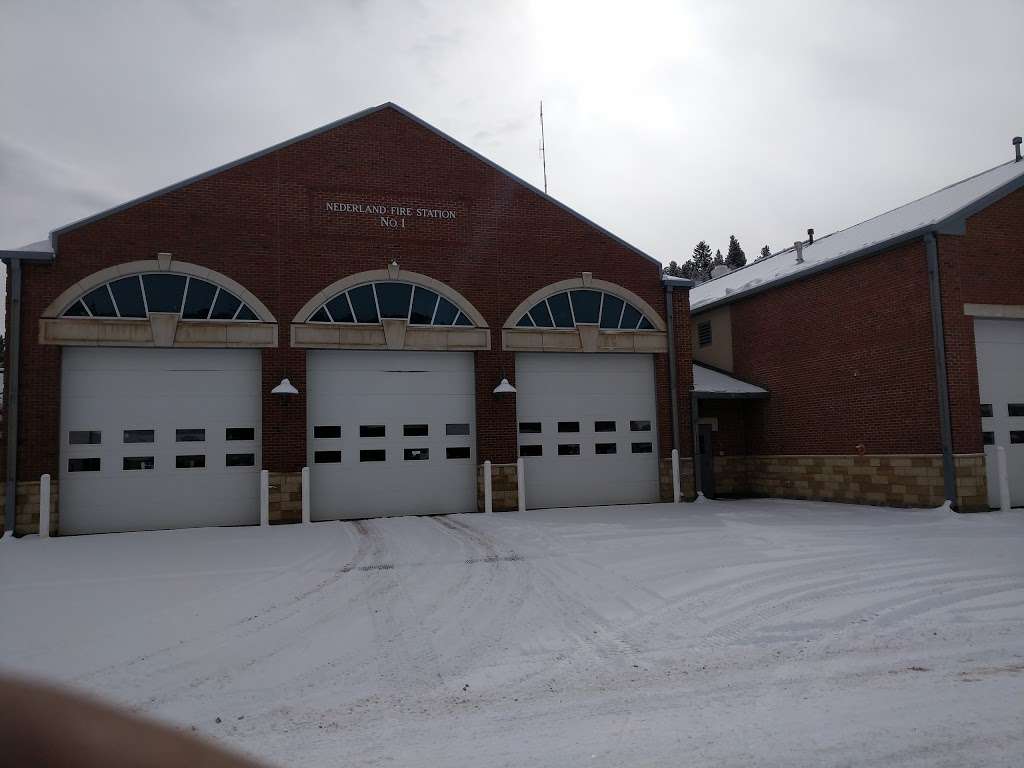 Nederland Fire Department | 650 W 4th St, Nederland, CO 80466, USA | Phone: (303) 258-9161