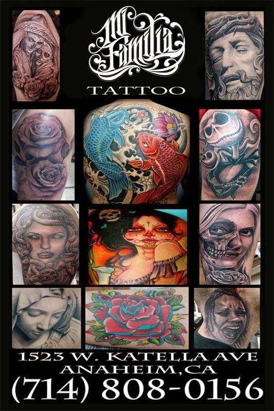 Mi Familia Tattoo Studio | 1523 W Katella Ave #106, Anaheim, CA 92802 | Phone: (714) 808-0156