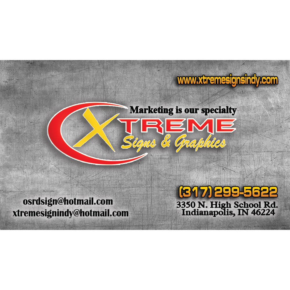 Xtreme Signs & Graphics | 3350 N High School Rd j, Indianapolis, IN 46224, USA | Phone: (317) 299-5622
