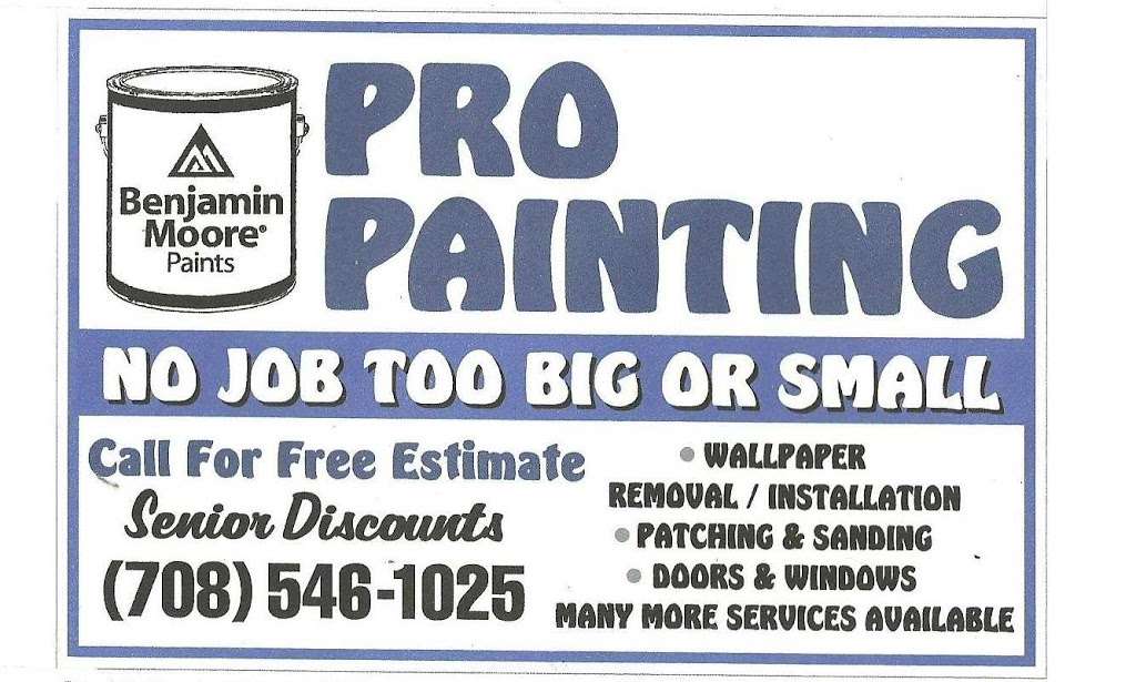 pro painting | 1229 Douglas Ln, Crete, IL 60417, USA | Phone: (708) 546-1025