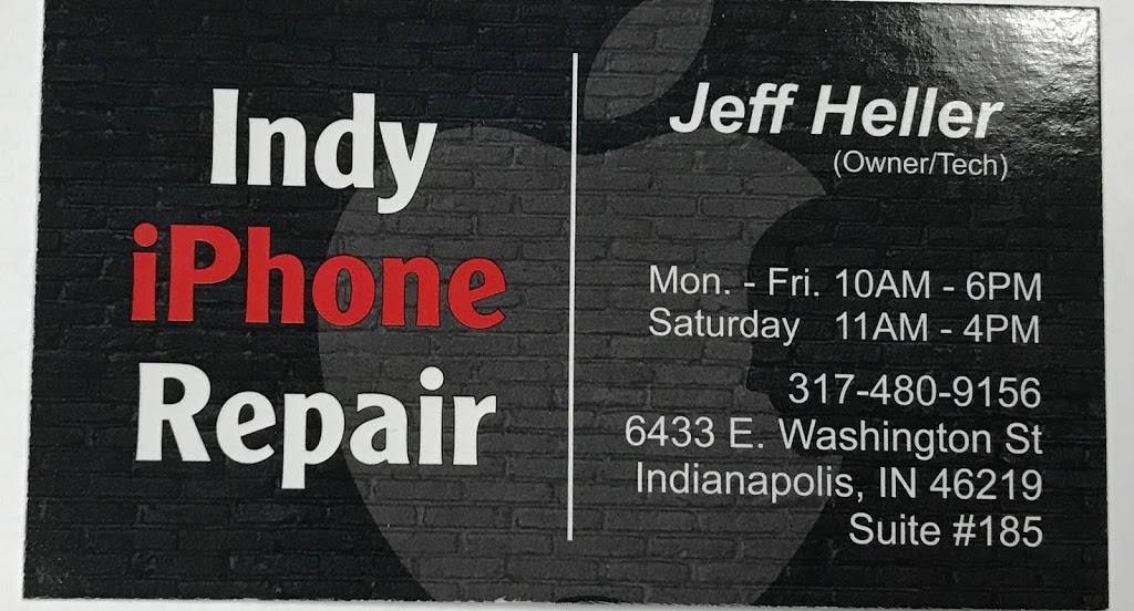 Indy IPhone Repair | 6433 E Washington St Suite #185, Indianapolis, IN 46219, USA | Phone: (317) 480-9156