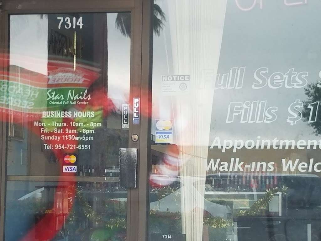 Star Nail | 7314 Southgate Blvd, North Lauderdale, FL 33068, USA | Phone: (954) 721-6551