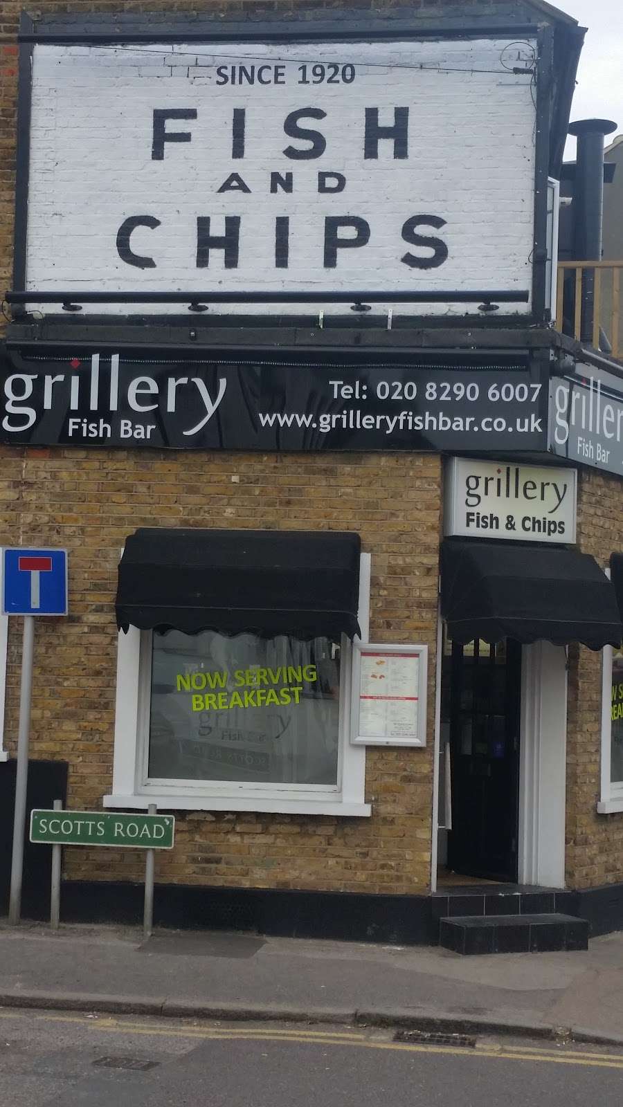 Grillery Fish and Chip Bar 39 College Rd, Bromley BR1 3PU, UK
