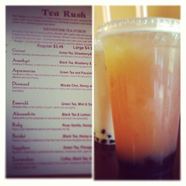 Tea Rush | 2759 S Diamond Bar Blvd, Diamond Bar, CA 91765 | Phone: (909) 598-5190